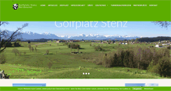 Desktop Screenshot of golfplatz-stenz.de